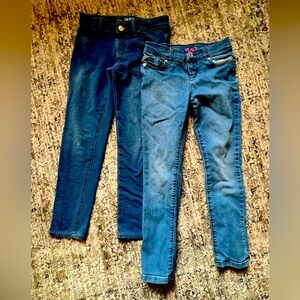 Girls Two Pack Jeans